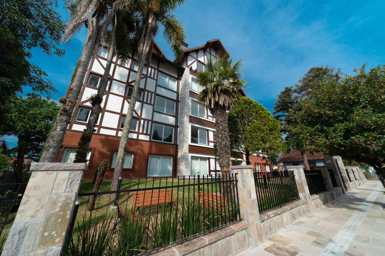 Apto Lindamente Decorado No Centro De Gramado Apartment Luaran gambar